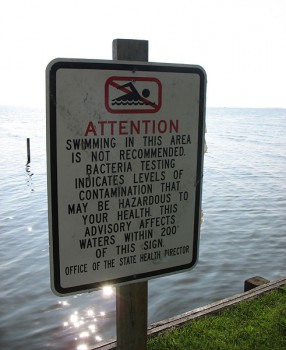 State health officials have issued swimming advisories at Banks Channel because of bacteria stormwater runoff. Photo: N.C. State University